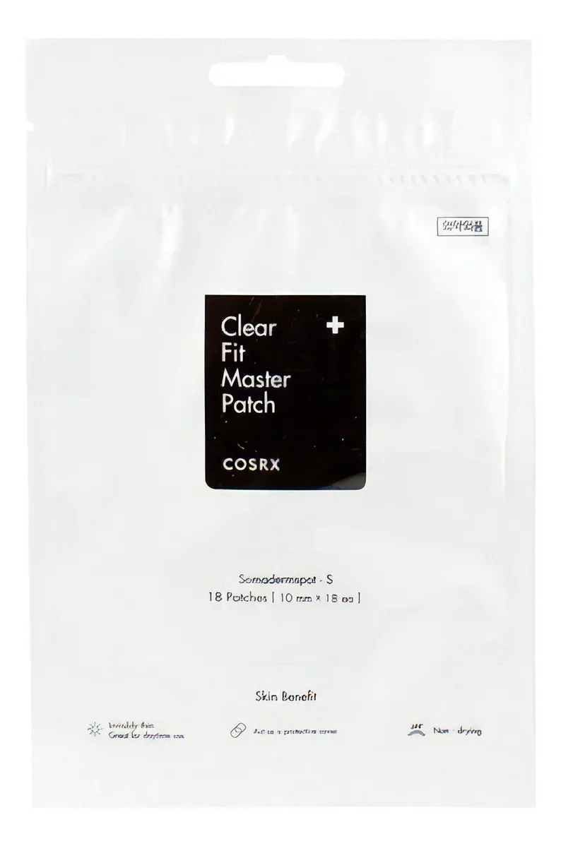 COSRX Clear Fit Master Patch | Parches Hidrocoloide Invisibles (18 uds)
