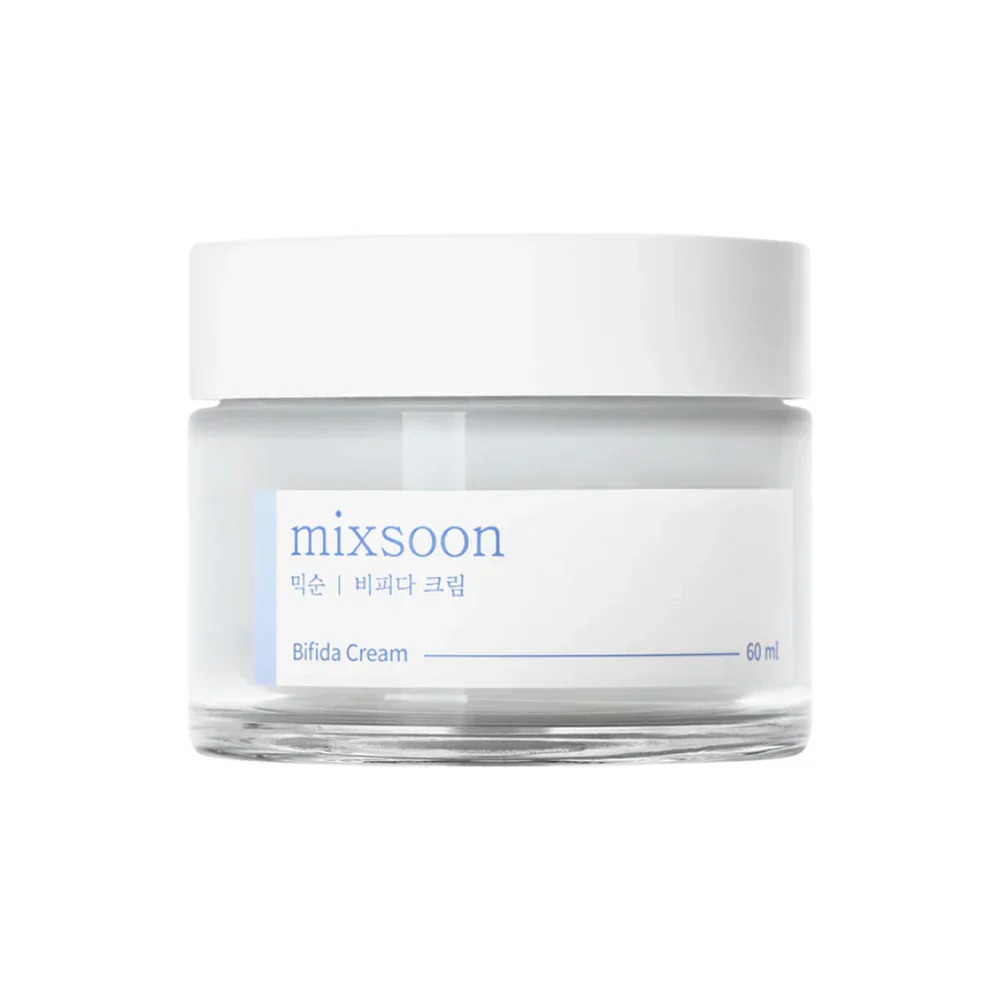 Mixsoon Bifida Cream 60 ml | Crema hidratante reparadora con fermento Bifida