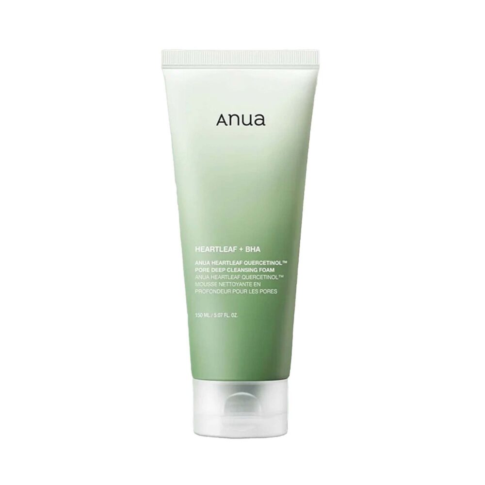 Limpiador en agua Anua Heartleaf Quercetinol Pore Deep Cleansing Foam 2025 Version – 150ml de Anua, skincare coreano en Narumi Chile