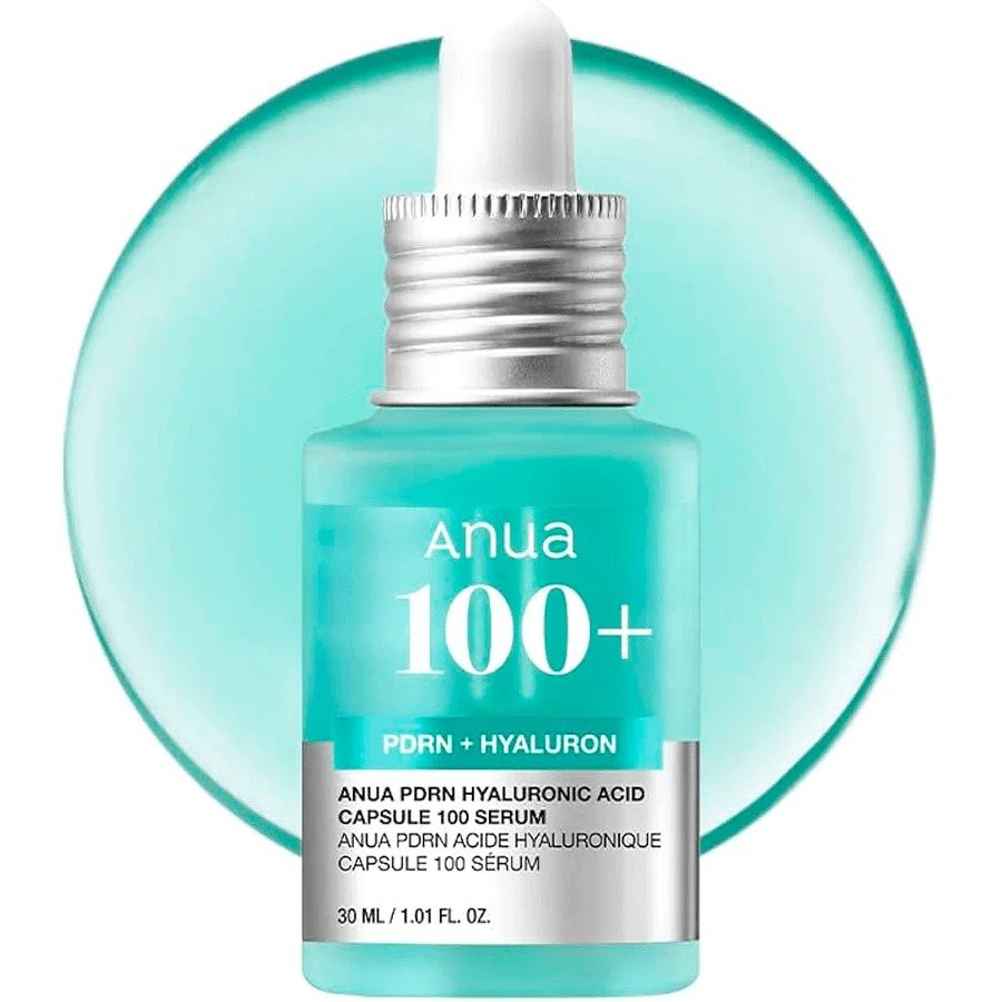 Anua PDRN Hyaluronic Acid Capsule 100 Serum 30ml de Anua — presentación y empaque | K-Beauty coreano en Narumi Chile