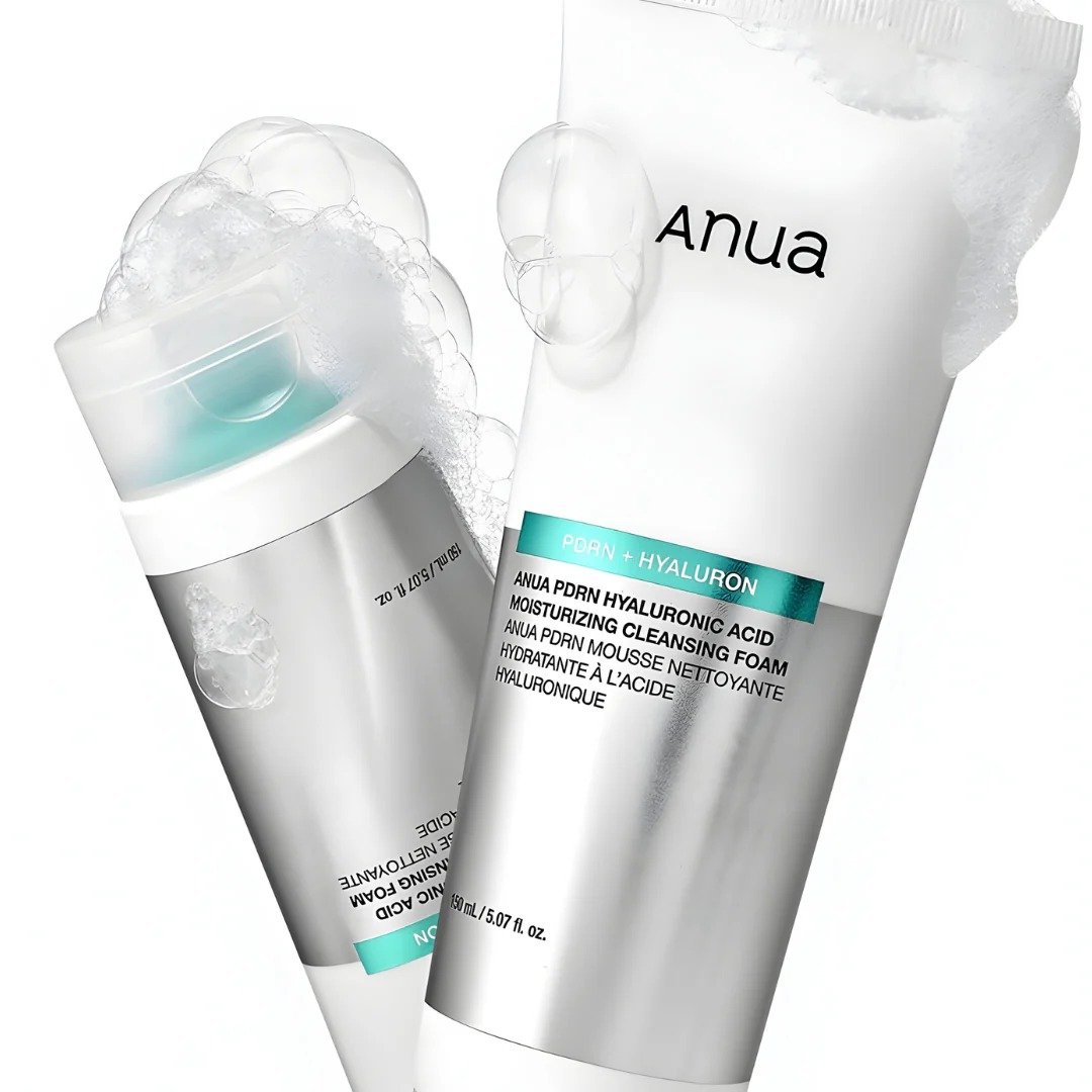 Anua PDRN Hyaluronic Acid Moisturizing Cleansing Foam 150ml de Anua — ingredientes | K-Beauty coreano en Narumi Chile