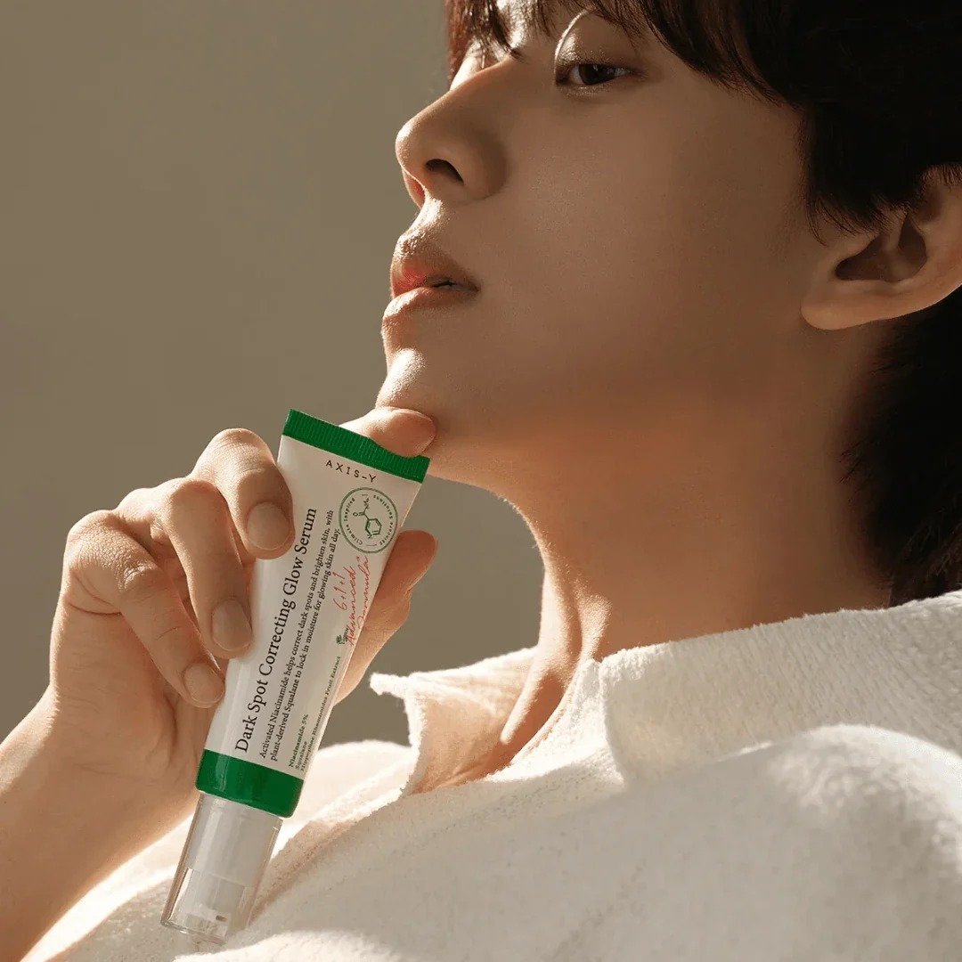 AXIS-Y Dark Spot Correcting Glow Serum de AXIS-Y — presentación y empaque | K-Beauty coreano en Narumi Chile