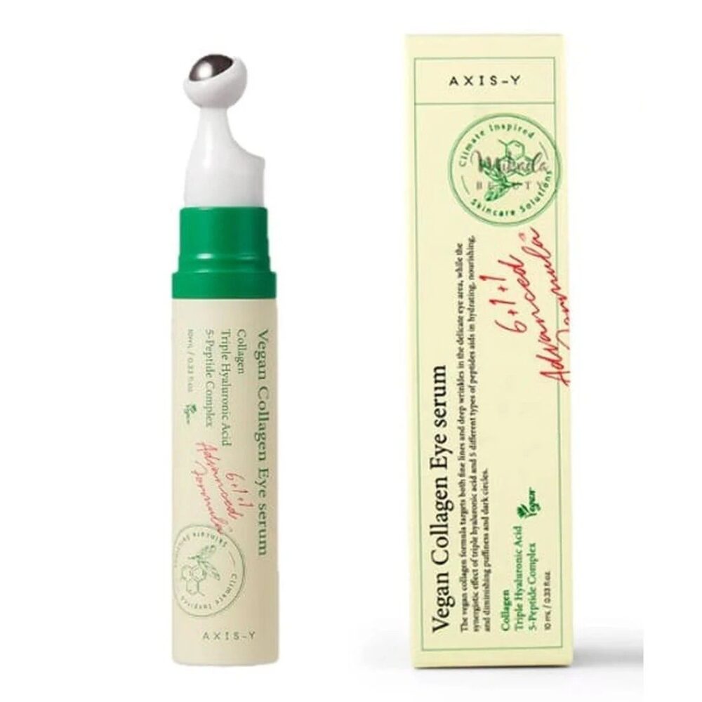 AXIS-Y Vegan Collagen Eye Serum de AXIS-Y — textura y detalle | K-Beauty coreano en Narumi Chile