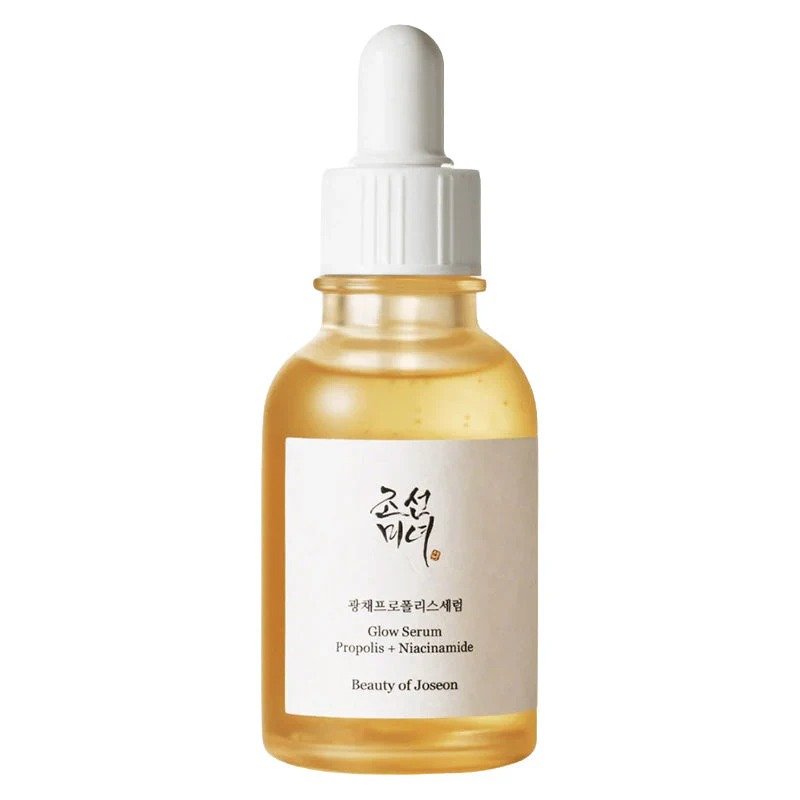 Beauty of Joseon Glow Serum Propolis + Niacinamide 30ml de Beauty of Joseon — textura y detalle | K-Beauty coreano en Narumi Chile