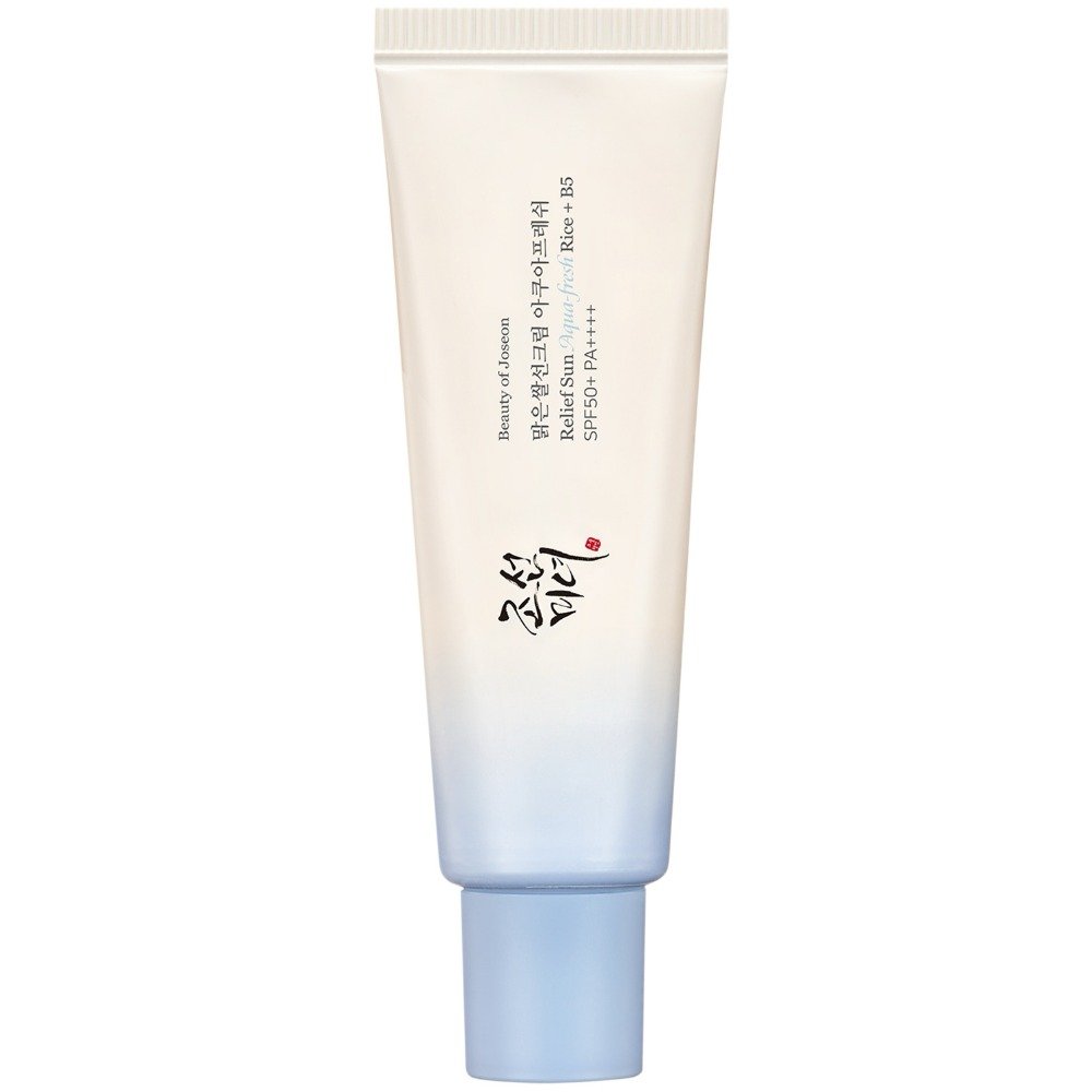 Beauty of Joseon Relief Sun Aqua-fresh Mini de Beauty of Joseon — uso | K-Beauty coreano en Narumi Chile