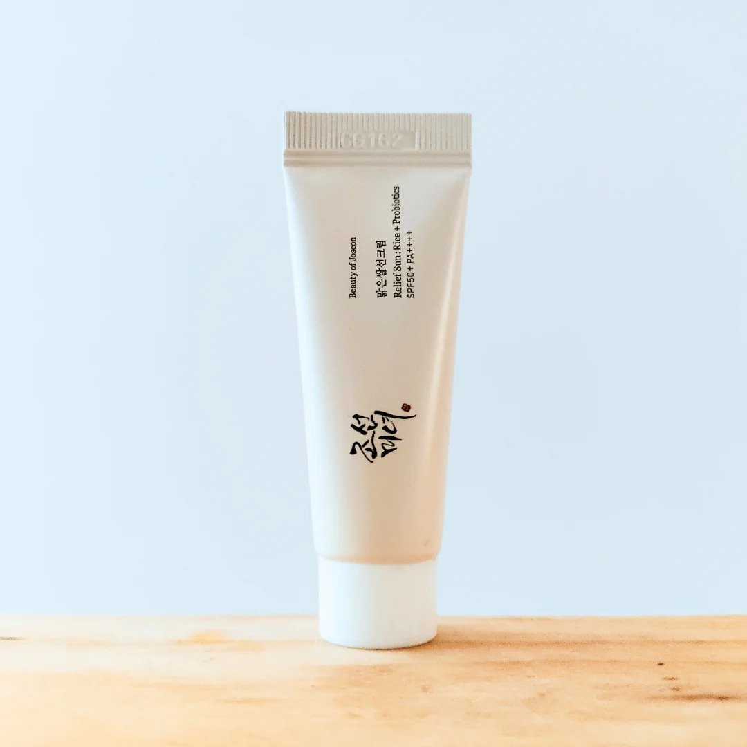 Beauty of Joseon Relief Sun Mini 10ml de Beauty of Joseon — presentación y empaque | K-Beauty coreano en Narumi Chile