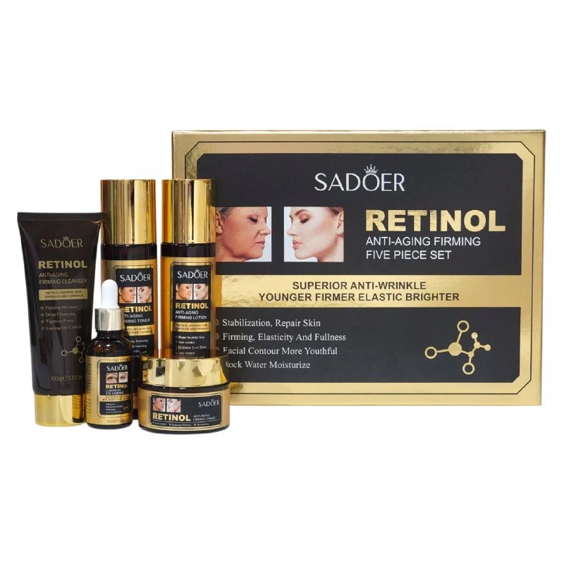 Set Facial Caracol (Snail) + Colágeno · Reparador y Nutritivo 6 Pasos