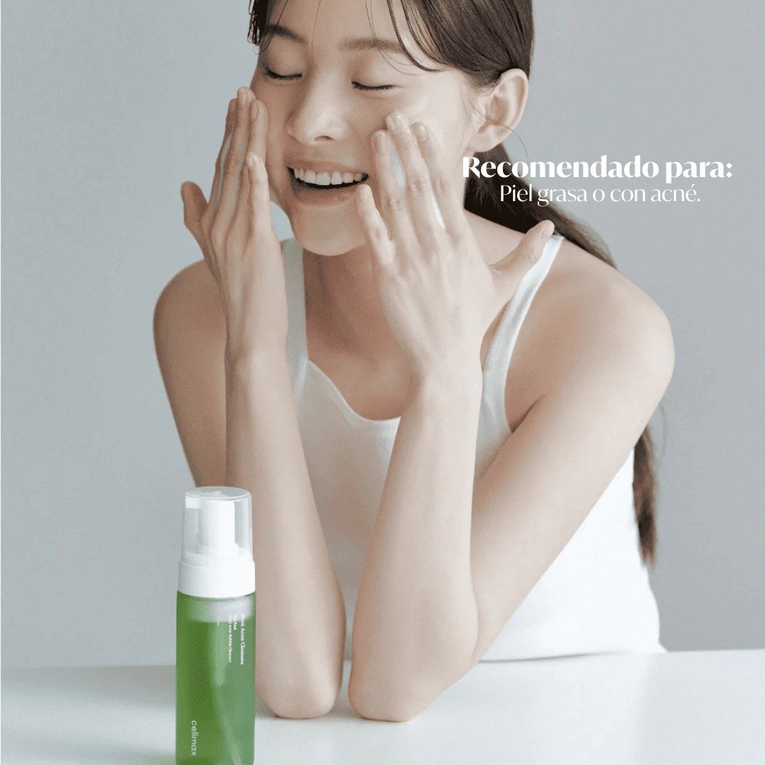 Celimax The Real Noni Acne Bubble Cleanser 155ml de Celimax — textura y detalle | K-Beauty coreano en Narumi Chile