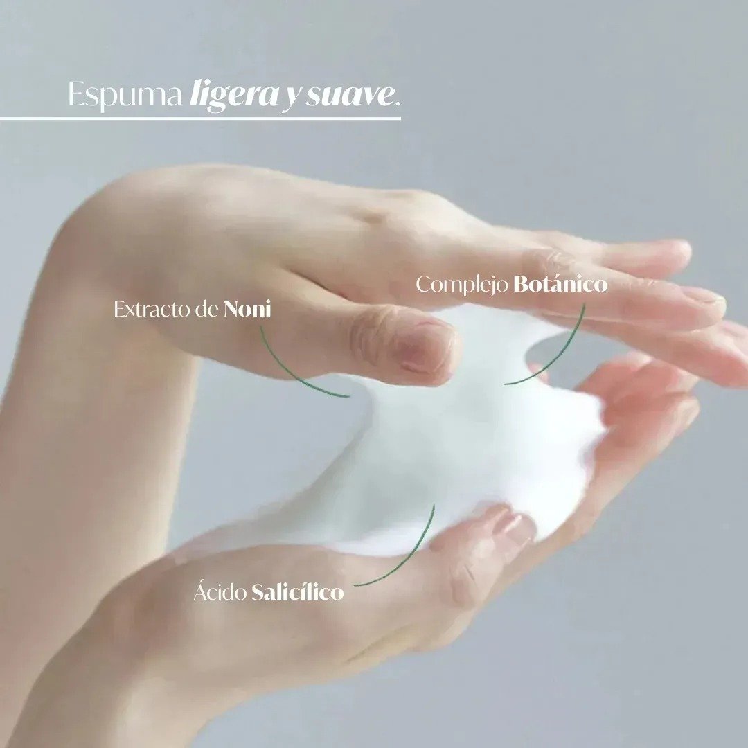 Celimax The Real Noni Acne Bubble Cleanser 155ml de Celimax — presentación y empaque | K-Beauty coreano en Narumi Chile