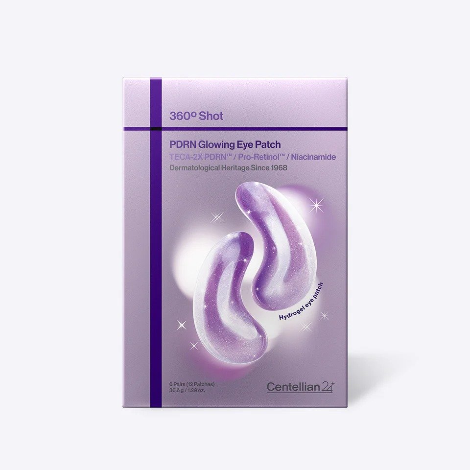 Contorno de Ojos Centellian24 360-¦ Shot PDRN Glowing Eye Patch Set 6 pairs de Centellian24, skincare coreano en Narumi Chile