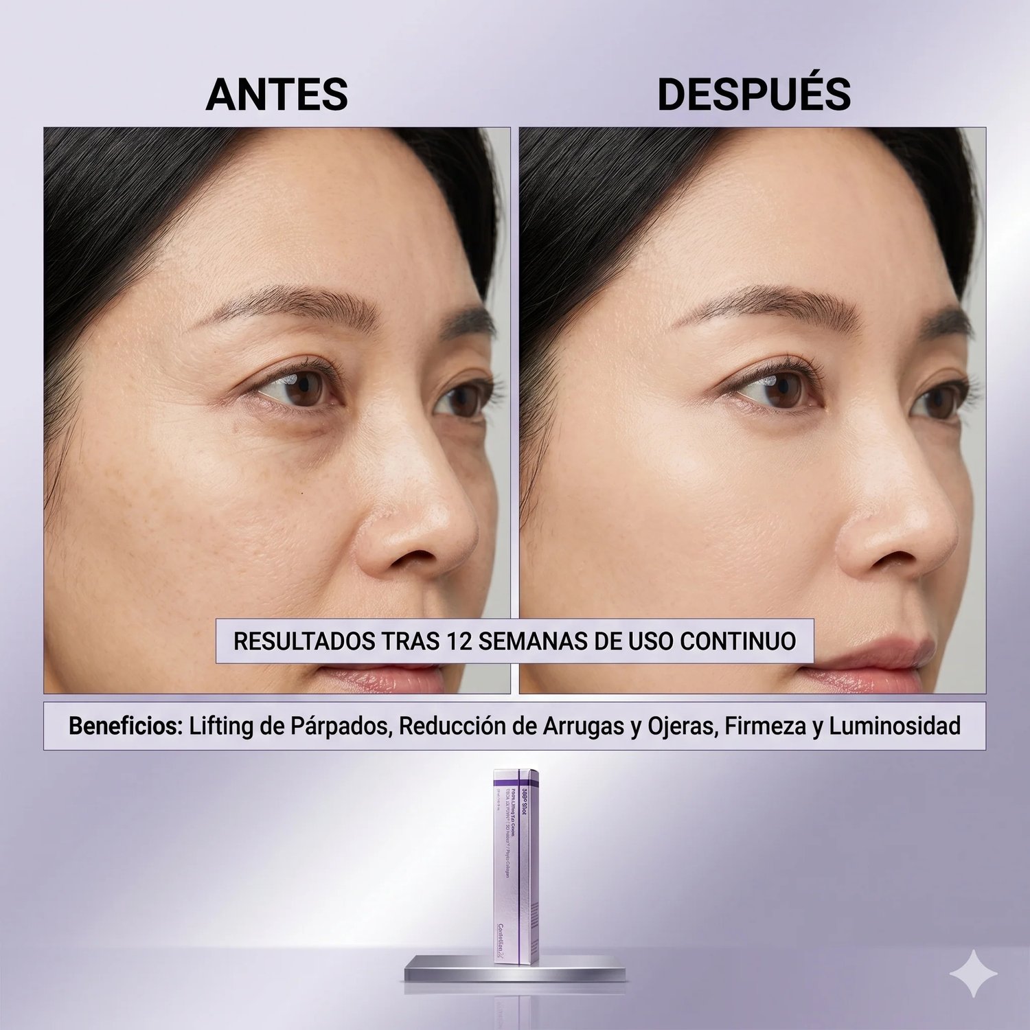 Centellian24 360-¦ Shot PDRN Lifting Eye Cream 30ml de Centellian24 — textura y detalle | K-Beauty coreano en Narumi Chile