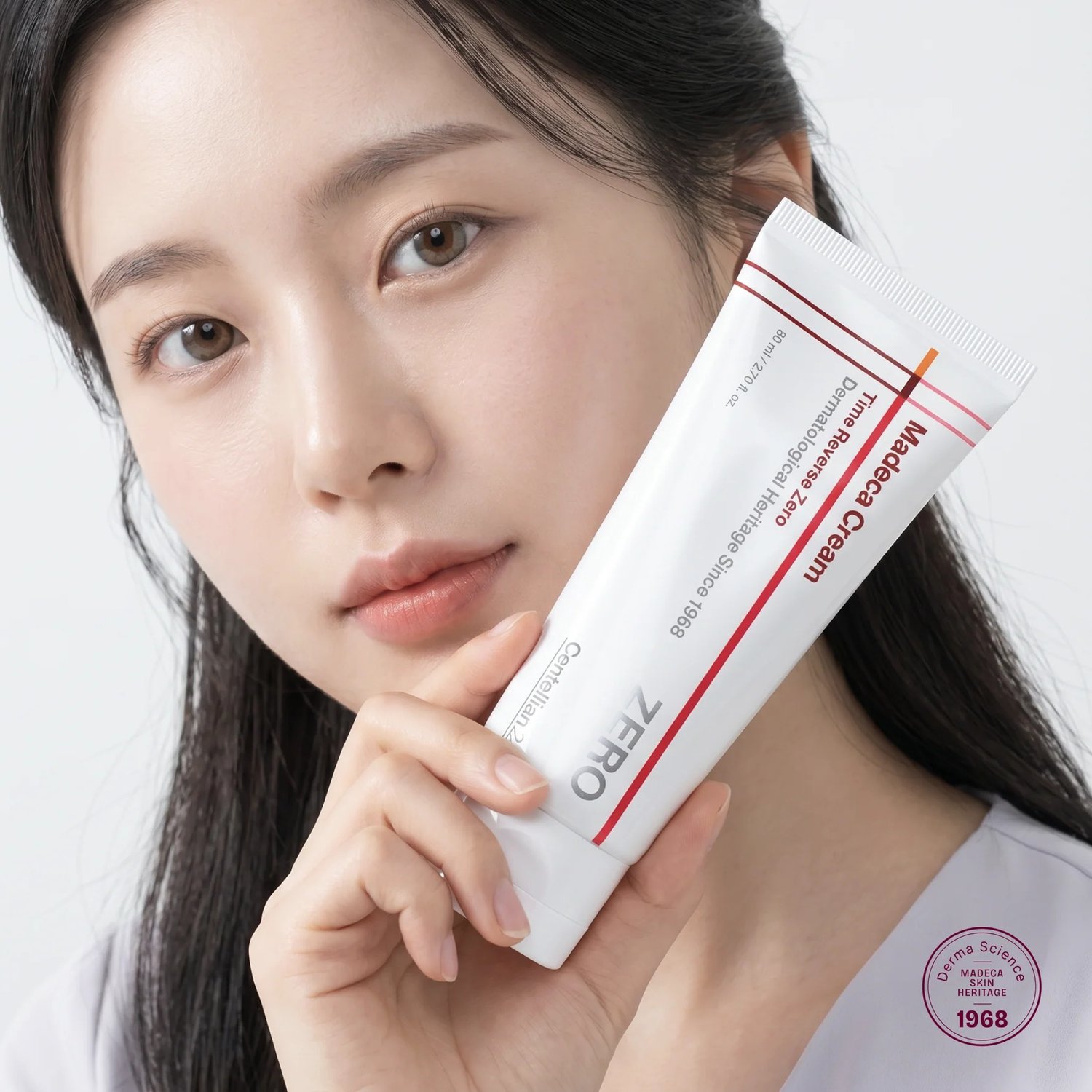 Centellian24 Madeca Cream Time Reverse Zero 80ml de Centellian24 — textura y detalle | K-Beauty coreano en Narumi Chile