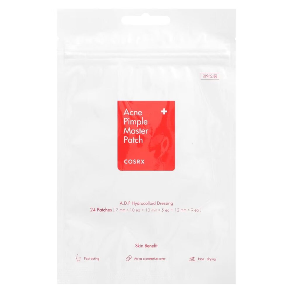 Parches para Granos COSRX Acne Pimple Master Patch 1 sheet de COSRX, skincare coreano en Narumi Chile