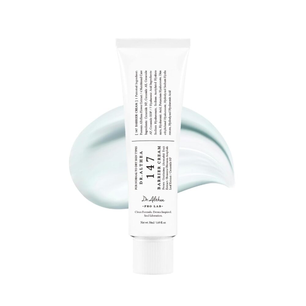 Dr. Althea 147 Barrier Cream 50ml de Dr. Althea — presentación y empaque | K-Beauty coreano en Narumi Chile