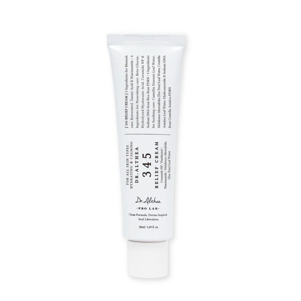 Cremas Humectantes Dr. Althea 345 Relief Cream Mini de Dr. Althea, skincare coreano en Narumi Chile