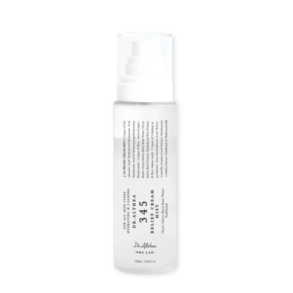 Cremas Humectantes Dr. Althea 345 Relief Cream Mist 100ml de Dr. Althea, skincare coreano en Narumi Chile