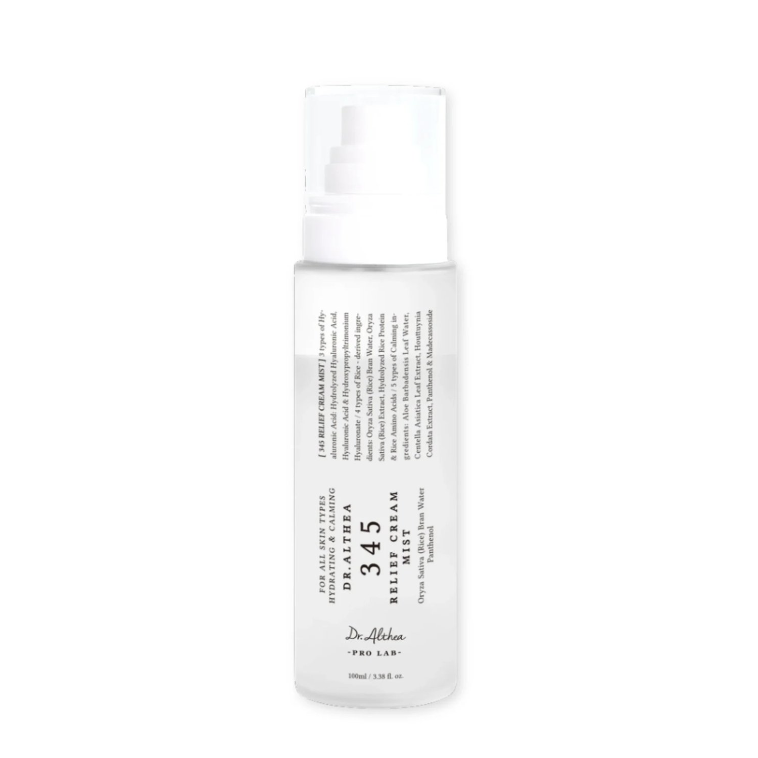 Cremas Humectantes Dr. Althea 345 Relief Cream Mist 100ml de Dr. Althea, skincare coreano en Narumi Chile