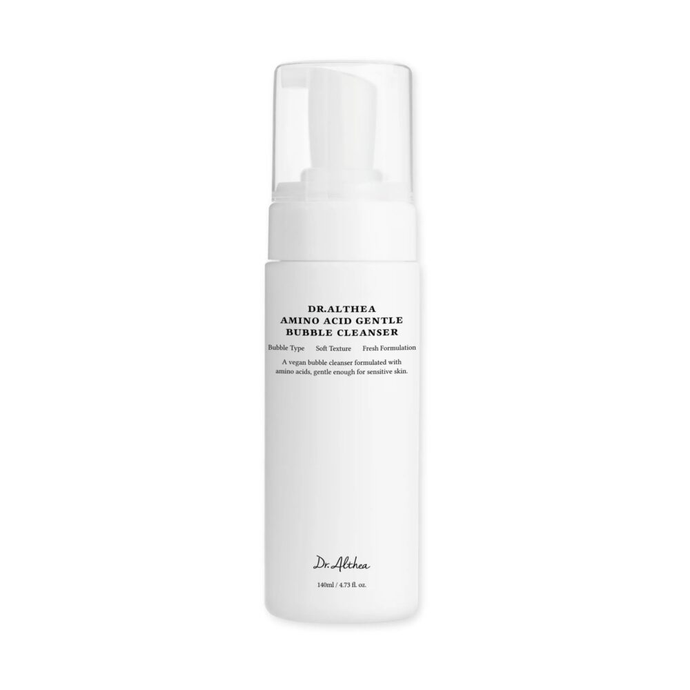 Dr. Althea Amino Acid Gentle Bubble Cleanser 140ml de Dr. Althea — textura y detalle | K-Beauty coreano en Narumi Chile
