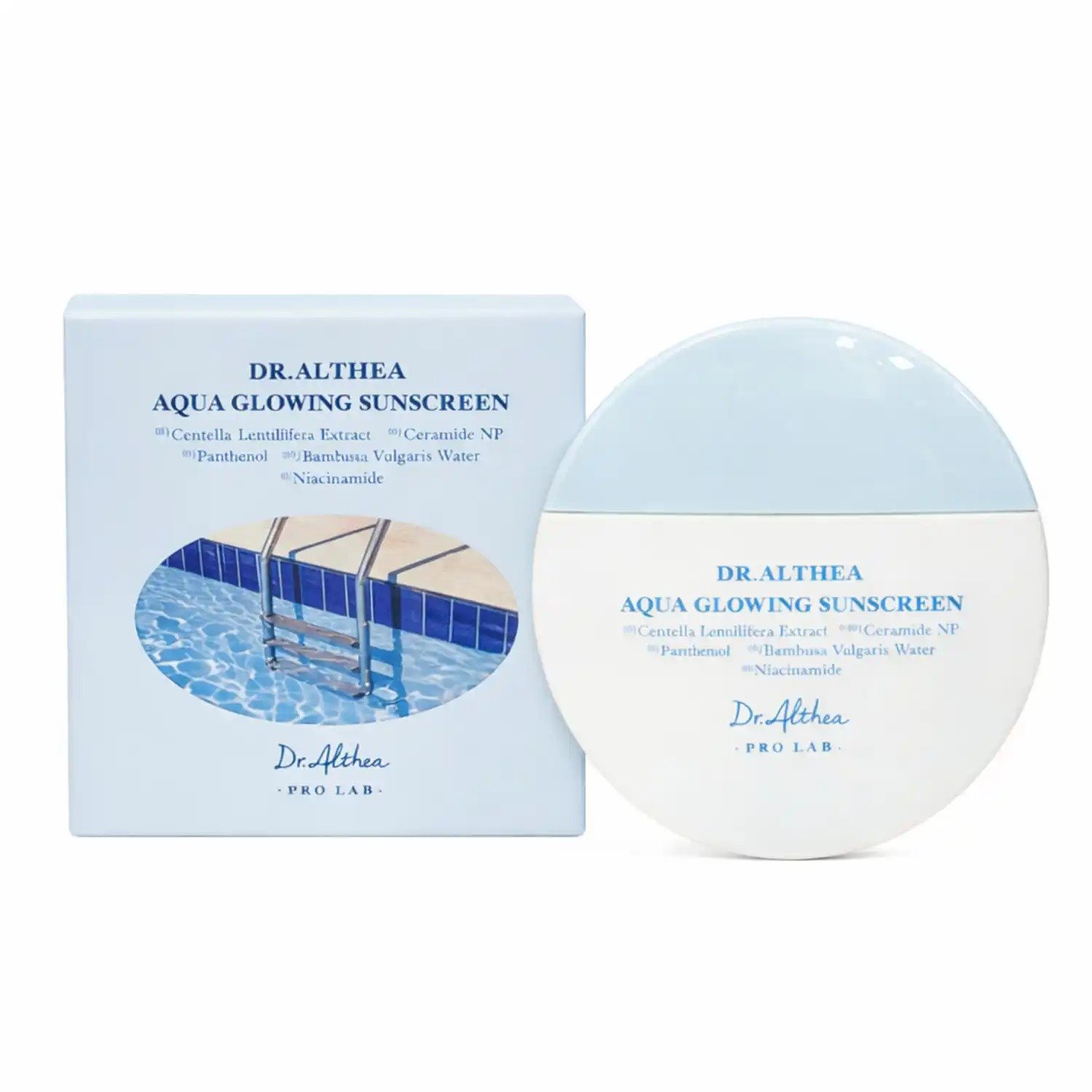 Protector solar Dr. Althea Aqua Glowing Sunscreen 45ml de Dr. Althea, skincare coreano en Narumi Chile