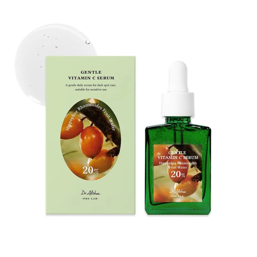 Dr. Althea Gentle Vitamin C Serum 30ml de Dr. Althea — textura y detalle | K-Beauty coreano en Narumi Chile
