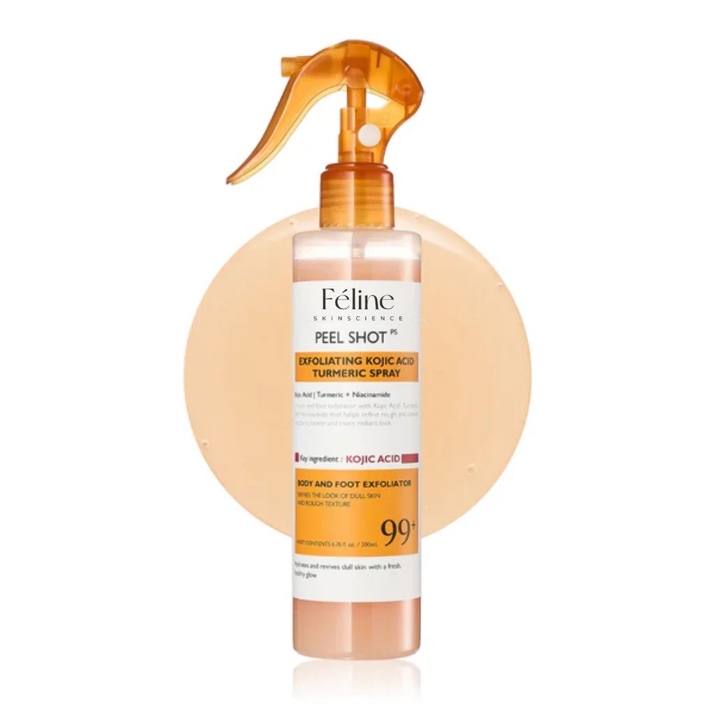 Exfoliante Dr. Melaxin Peel Shot Exfoliating Kojic Acid Turmeric Spray 200ml de Dr. Melaxin, skincare coreano en Narumi Chile