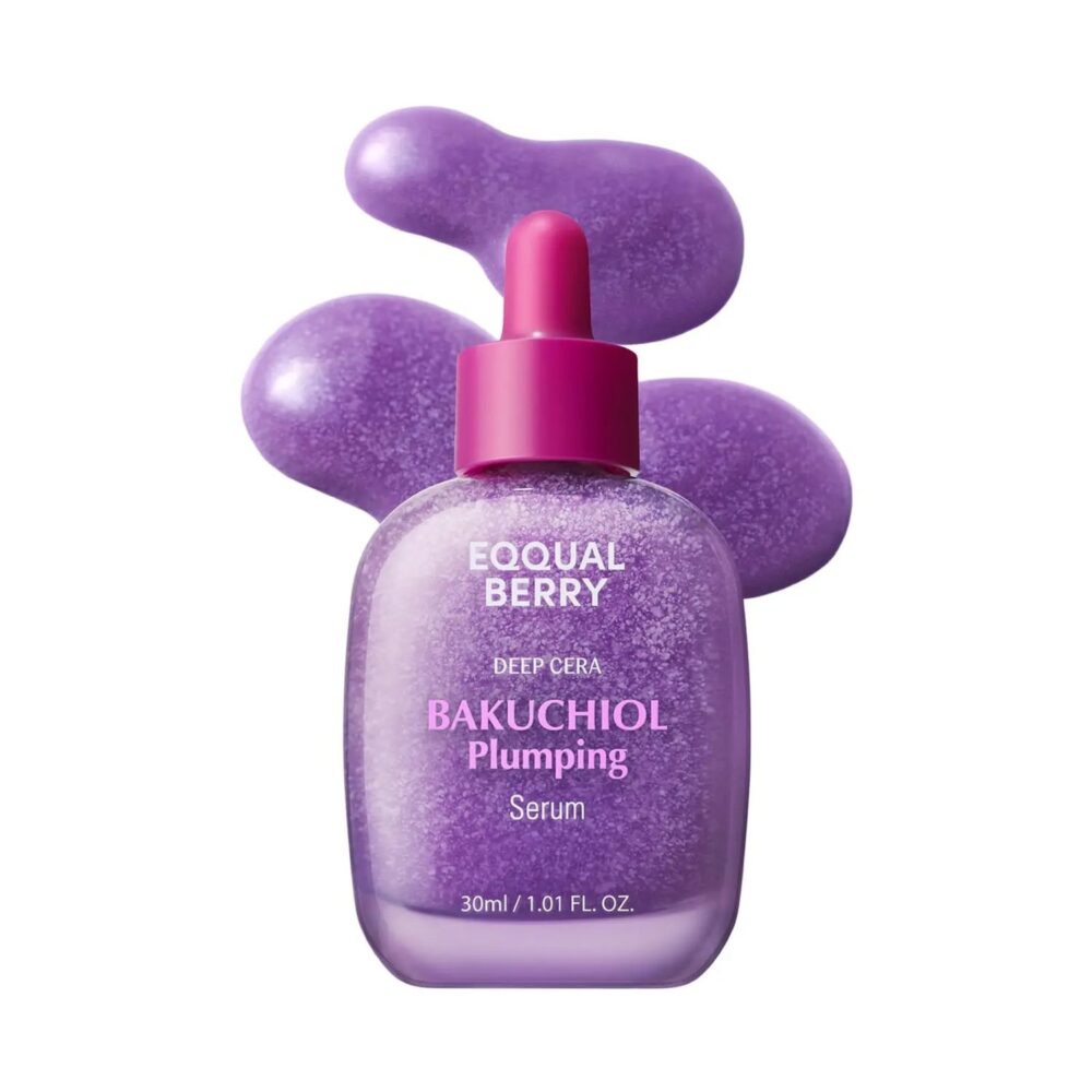 EQQUALBERRY Bakuchiol Plumping Serum 30ml de EQQUALBERRY — presentación y empaque | K-Beauty coreano en Narumi Chile