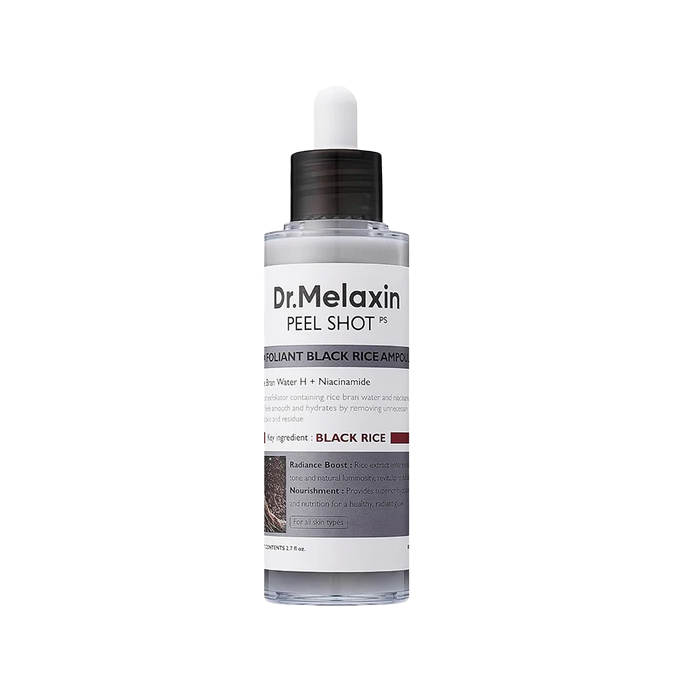 Dr. Melaxin Peel Shot Exfoliating Black Rice Ampoule 80ml