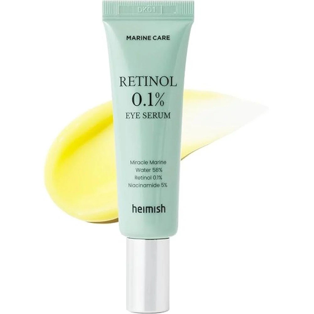 Heimish Marine Care Retinol Eye Serum de Heimish — presentación y empaque | K-Beauty coreano en Narumi Chile