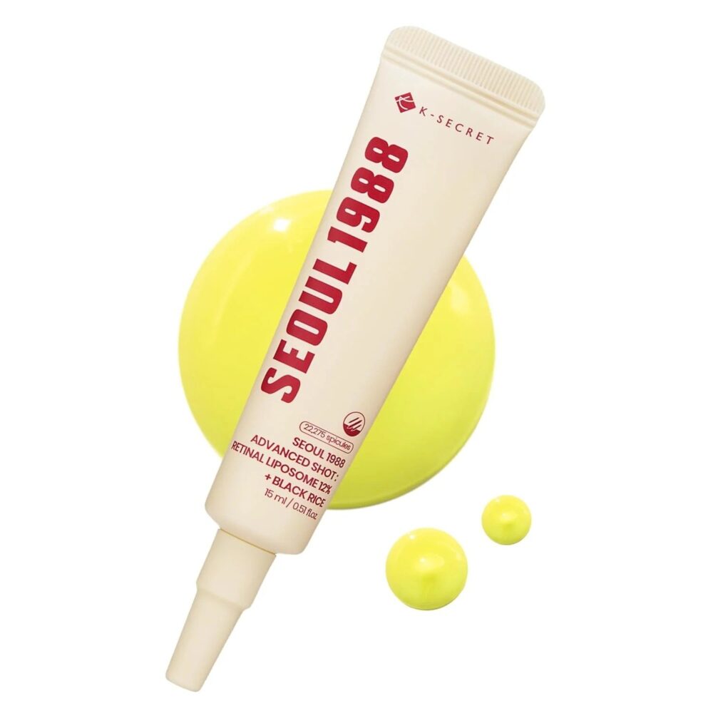 Serum K-SECRET SEOUL 1988 Advanced Shot : Retinal Liposome 12% + Black Rice de K-SECRET, skincare coreano en Narumi Chile