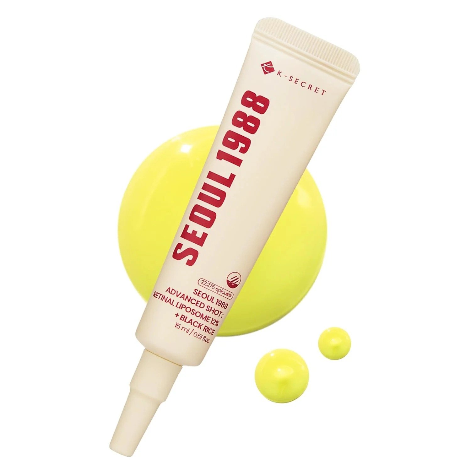 Serum K-SECRET SEOUL 1988 Advanced Shot : Retinal Liposome 12% + Black Rice de K-SECRET, skincare coreano en Narumi Chile