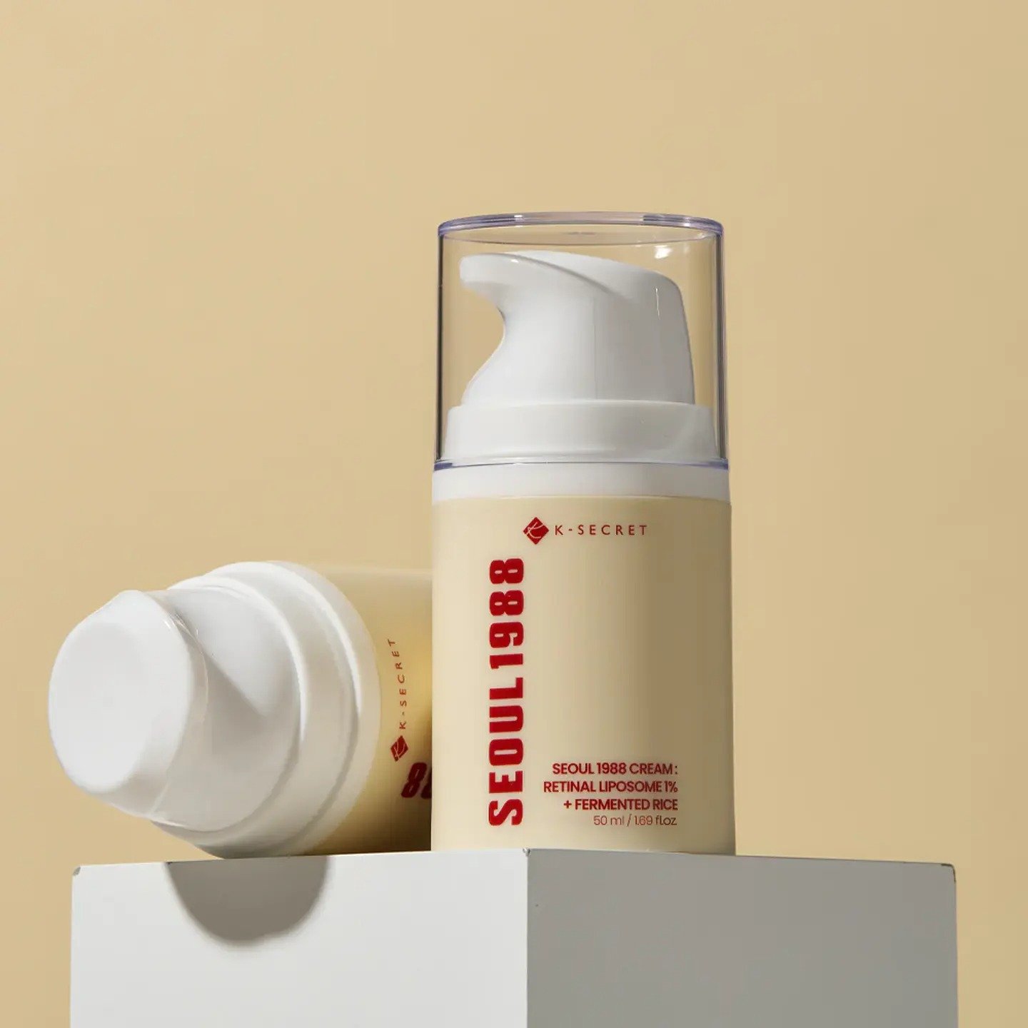 Contorno de Ojos K-SECRET SEOUL 1988 Cream : Retinal Liposome 1% + Fermented Rice 50ml de K-SECRET, skincare coreano en Narumi Chile