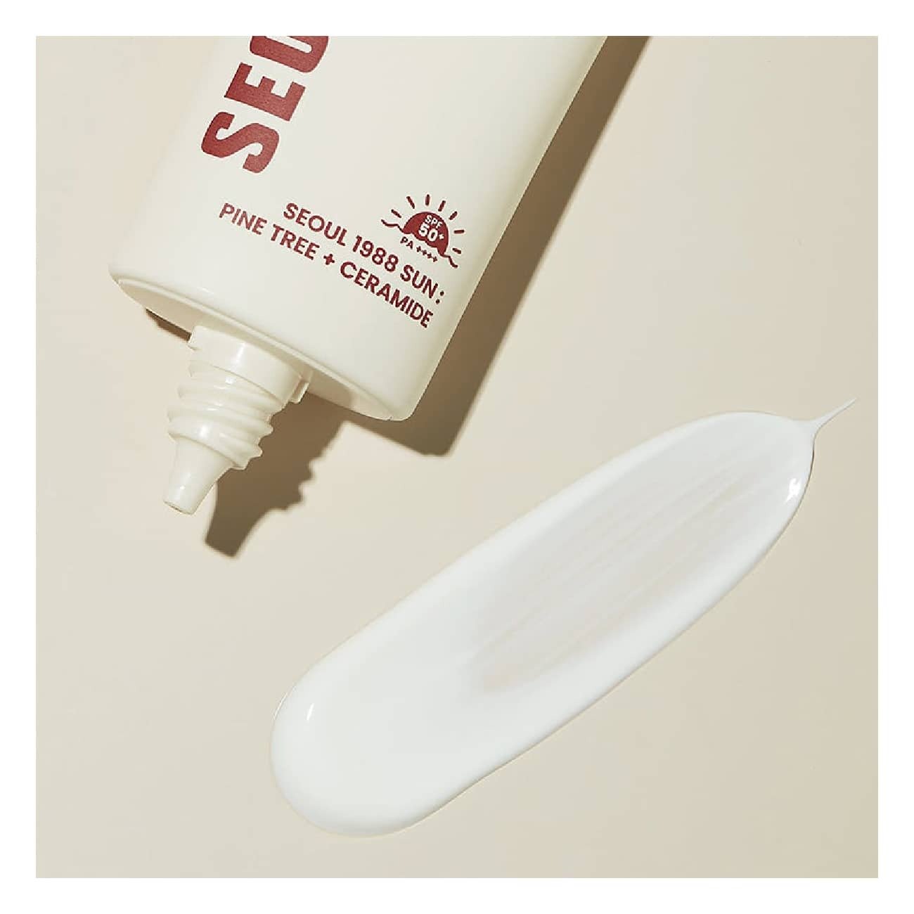 Protector solar K-SECRET SEOUL 1988 Sun : Pine Tree + Ceramide 50ml de K-SECRET, skincare coreano en Narumi Chile