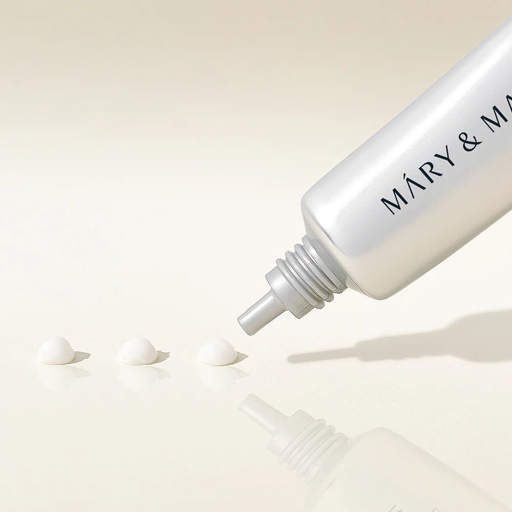Mary&May Tranexamic Acid + Glutathione Eye Cream Mini 12g de Mary&May — presentación y empaque | K-Beauty coreano en Narumi Chile