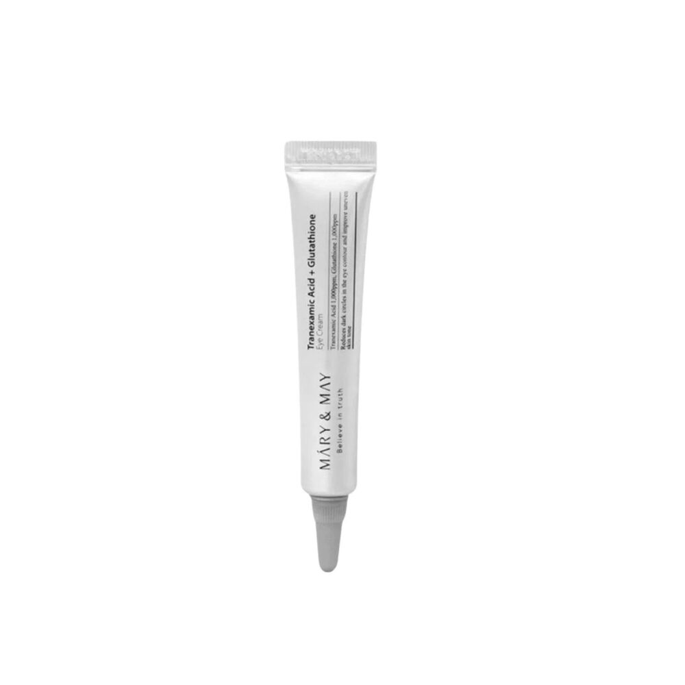 Mary&May Tranexamic Acid + Glutathione Eye Cream Mini 12g de Mary&May — ingredientes | K-Beauty coreano en Narumi Chile