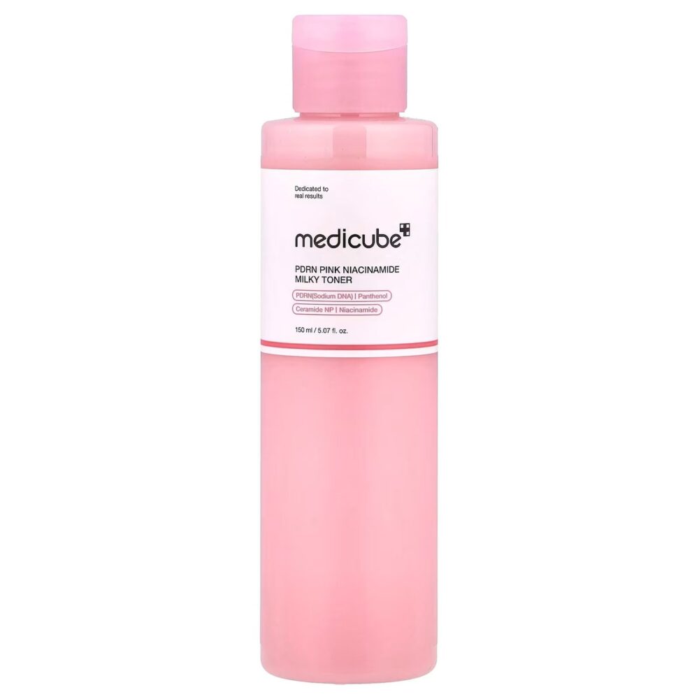 medicube PDRN Pink Niacinamide Milky Toner sin ti¦ütulo de medicube — textura y detalle | K-Beauty coreano en Narumi Chile