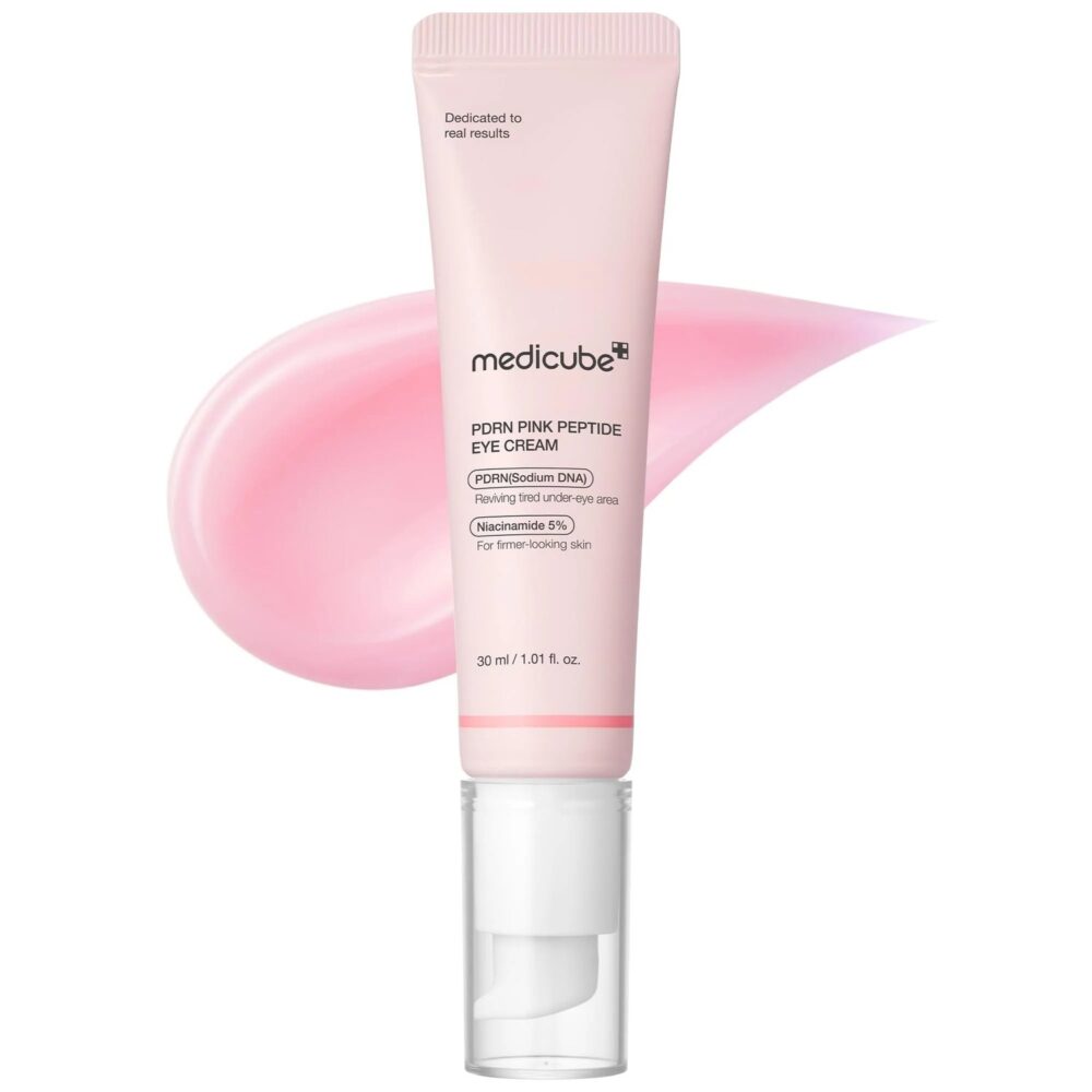 medicube PDRN Pink Peptide Eye Cream de medicube — presentación y empaque | K-Beauty coreano en Narumi Chile