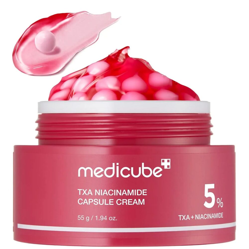 medicube TXA Niacinamide Capsule Cream 55g de medicube — presentación y empaque | K-Beauty coreano en Narumi Chile