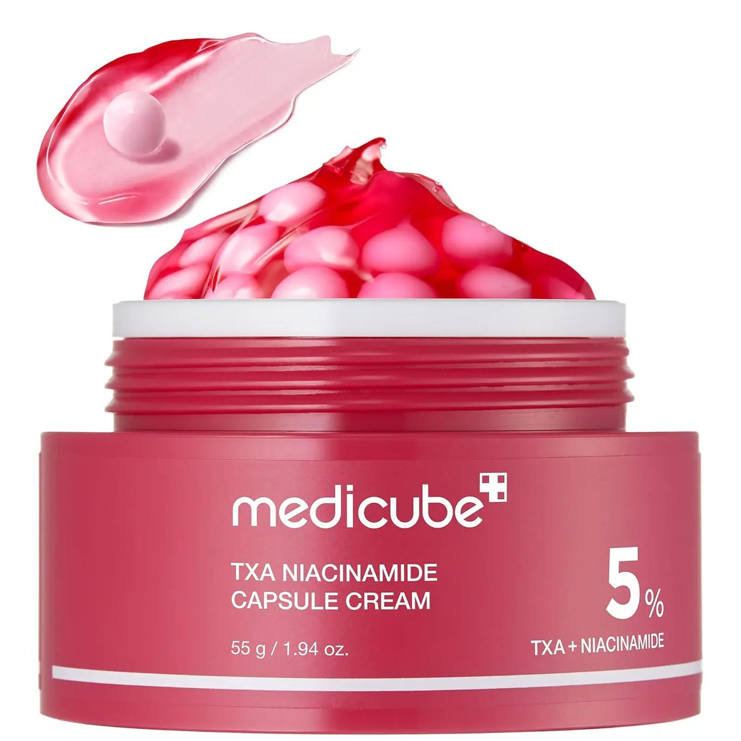 medicube TXA Niacinamide Capsule Cream 55g de medicube — presentación y empaque | K-Beauty coreano en Narumi Chile