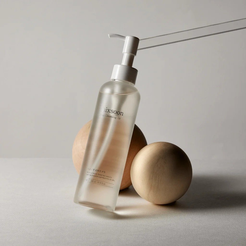 Limpiador oleoso Mixsoon Bean Cleansing Oil de Mixsoon, skincare coreano en Narumi Chile