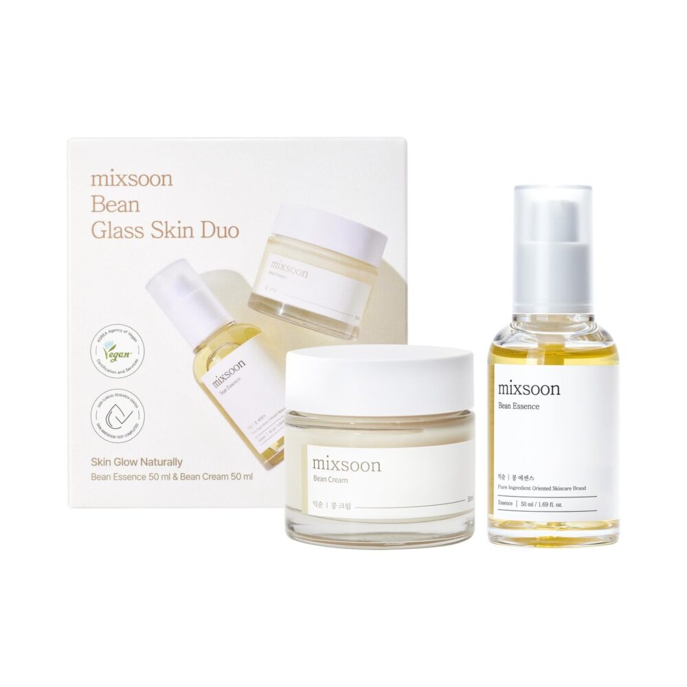 Serum Mixsoon Bean Glass Skin Duo de Mixsoon, skincare coreano en Narumi Chile
