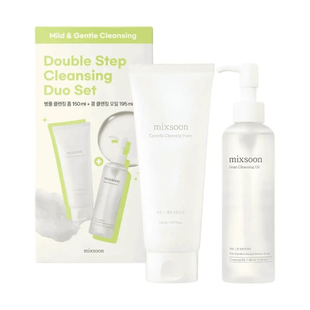 Mixsoon Double Step Cleansing Duo Set de Mixsoon — ingredientes | K-Beauty coreano en Narumi Chile
