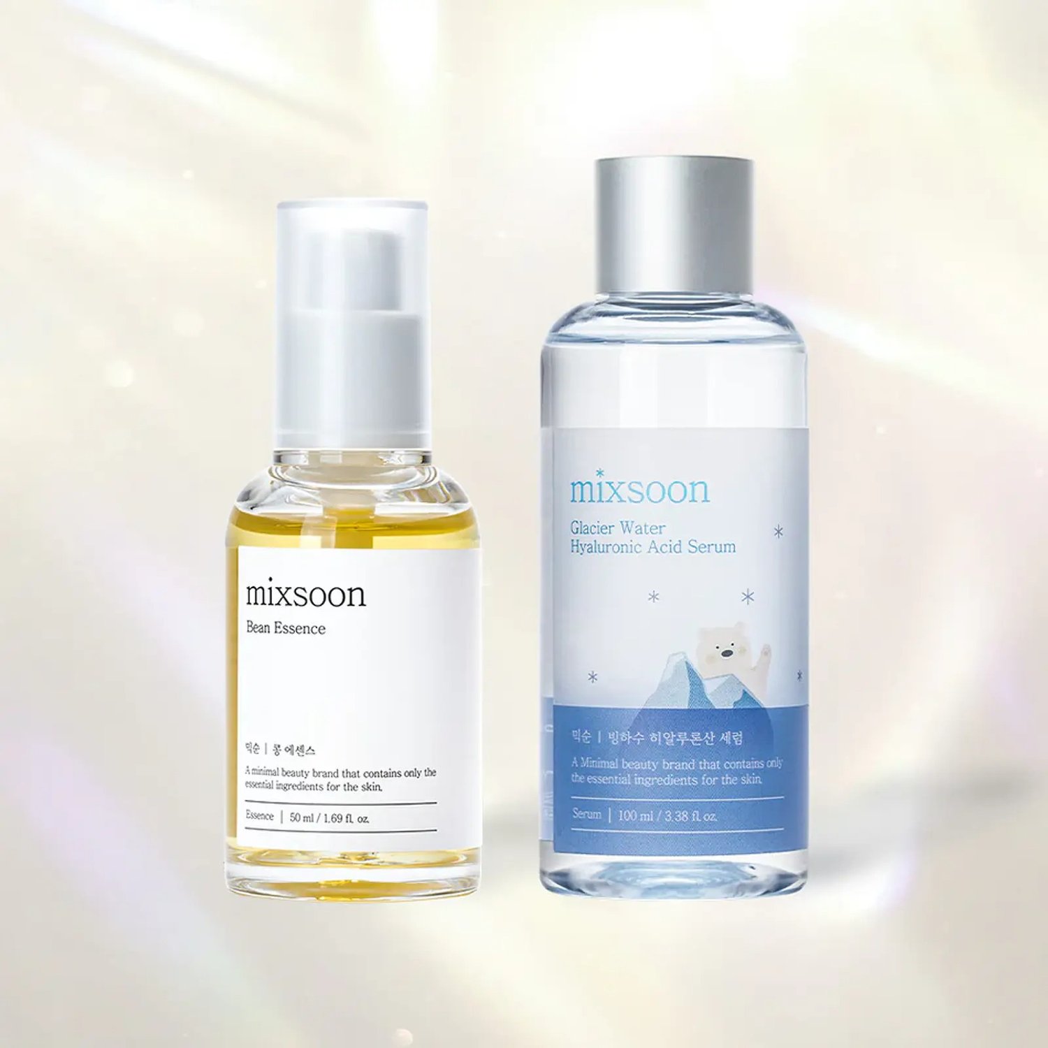 Mixsoon Essential Glass Skin Duo de Mixsoon — ingredientes | K-Beauty coreano en Narumi Chile