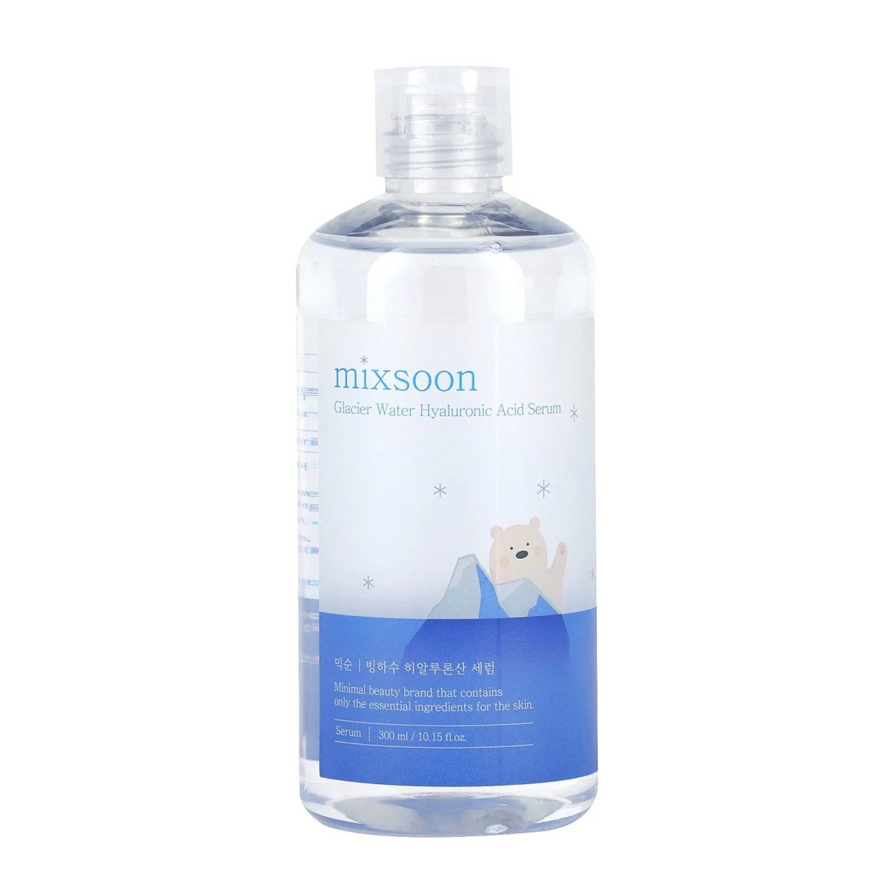 Tónico Mixsoon Glacier Water Hyaluronic Acid Serum de Mixsoon, skincare coreano en Narumi Chile