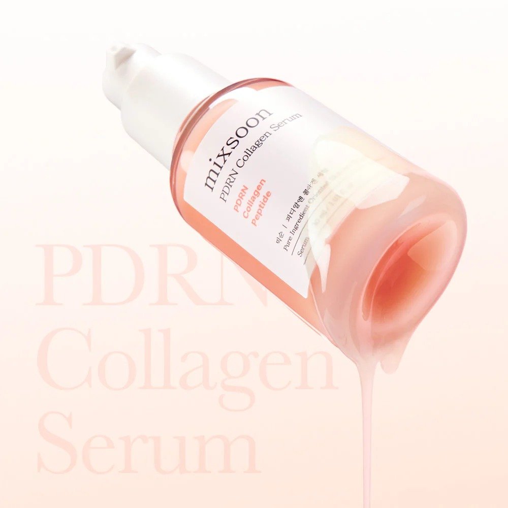 Mixsoon PDRN Collagen Serum 2025 Version – 30ml de Mixsoon — textura y detalle | K-Beauty coreano en Narumi Chile