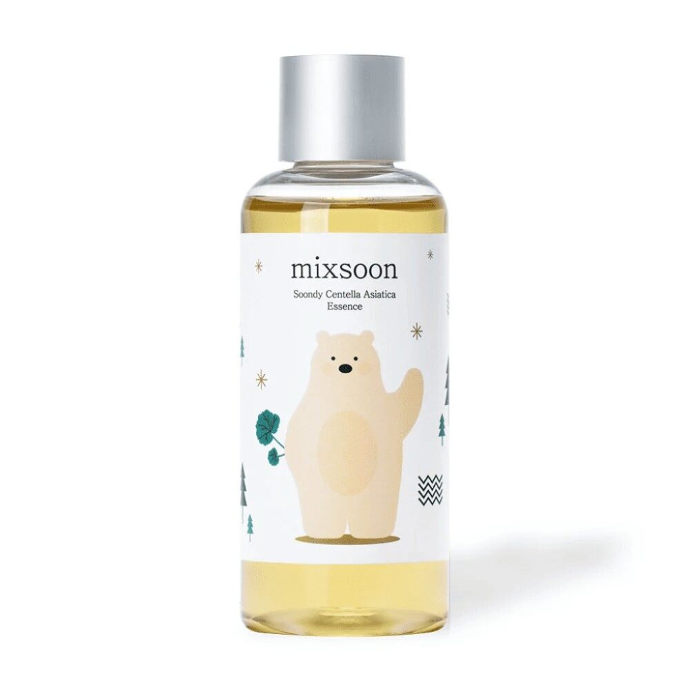 Mixsoon Soondy Centella Asiatica Essence 100ml de Mixsoon — textura y detalle | K-Beauty coreano en Narumi Chile
