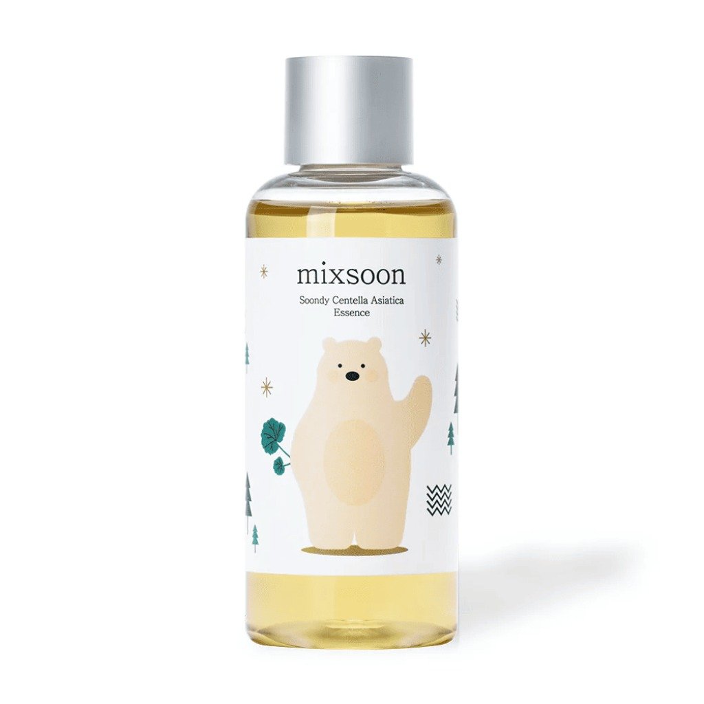 Mixsoon Soondy Centella Asiatica Essence 100ml de Mixsoon — textura y detalle | K-Beauty coreano en Narumi Chile