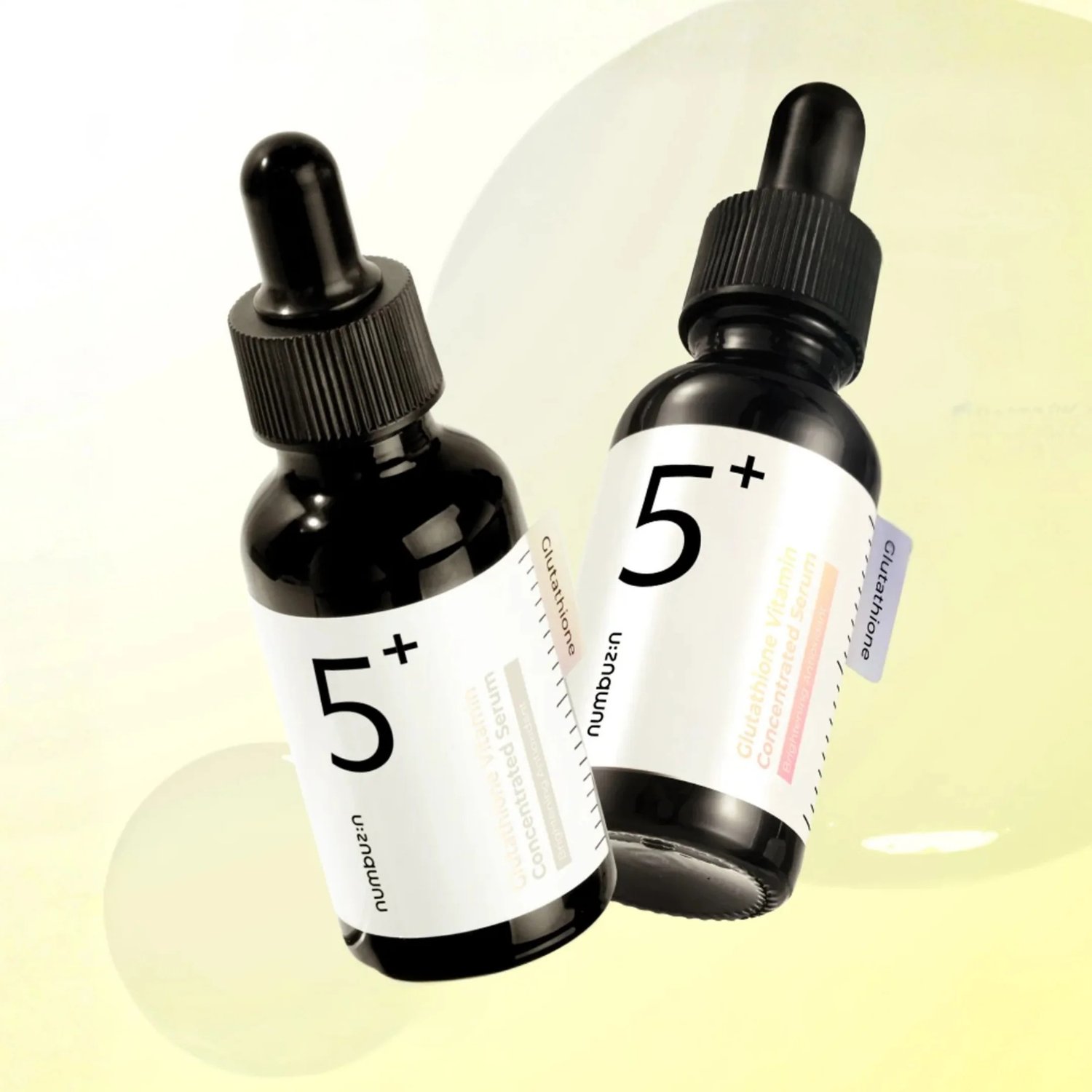 NUMBUZIN No.5+ Glutathione Vitamin Concentrated Serum de NUMBUZIN — presentación y empaque | K-Beauty coreano en Narumi Chile