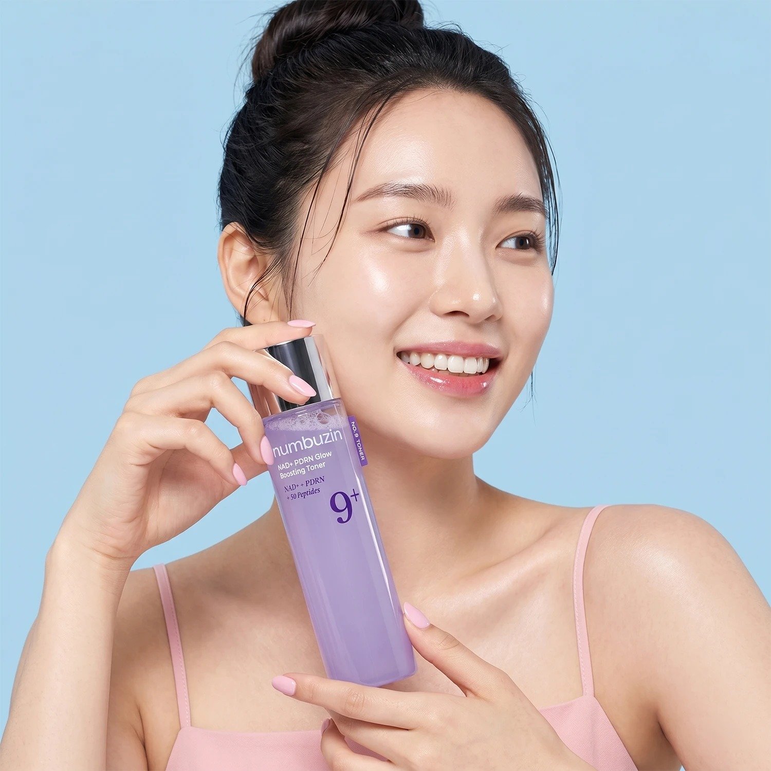 NUMBUZIN No.9 NAD+ PDRN Glow Boosting Toner 150ml de NUMBUZIN — presentación y empaque | K-Beauty coreano en Narumi Chile