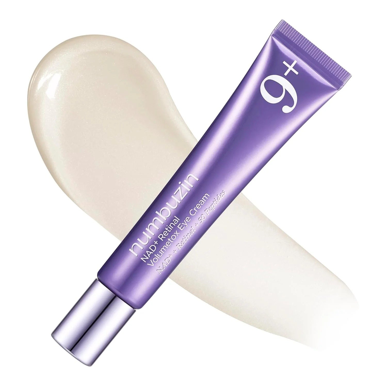 NUMBUZIN No.9 NAD+ Retinal Volumetox Eye Cream Tube Type 20ml de NUMBUZIN — textura y detalle | K-Beauty coreano en Narumi Chile