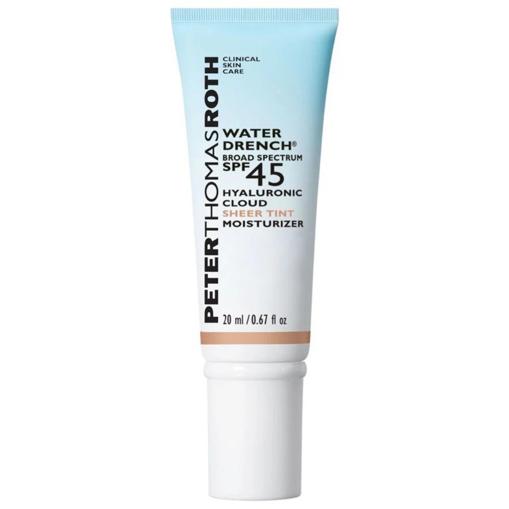 Peter Thomas Roth Water Drench Spf45 Hyaluronic Sheer Tint Moisturizer de Peter Thomas Roth — textura y detalle | K-Beauty coreano en Narumi Chile